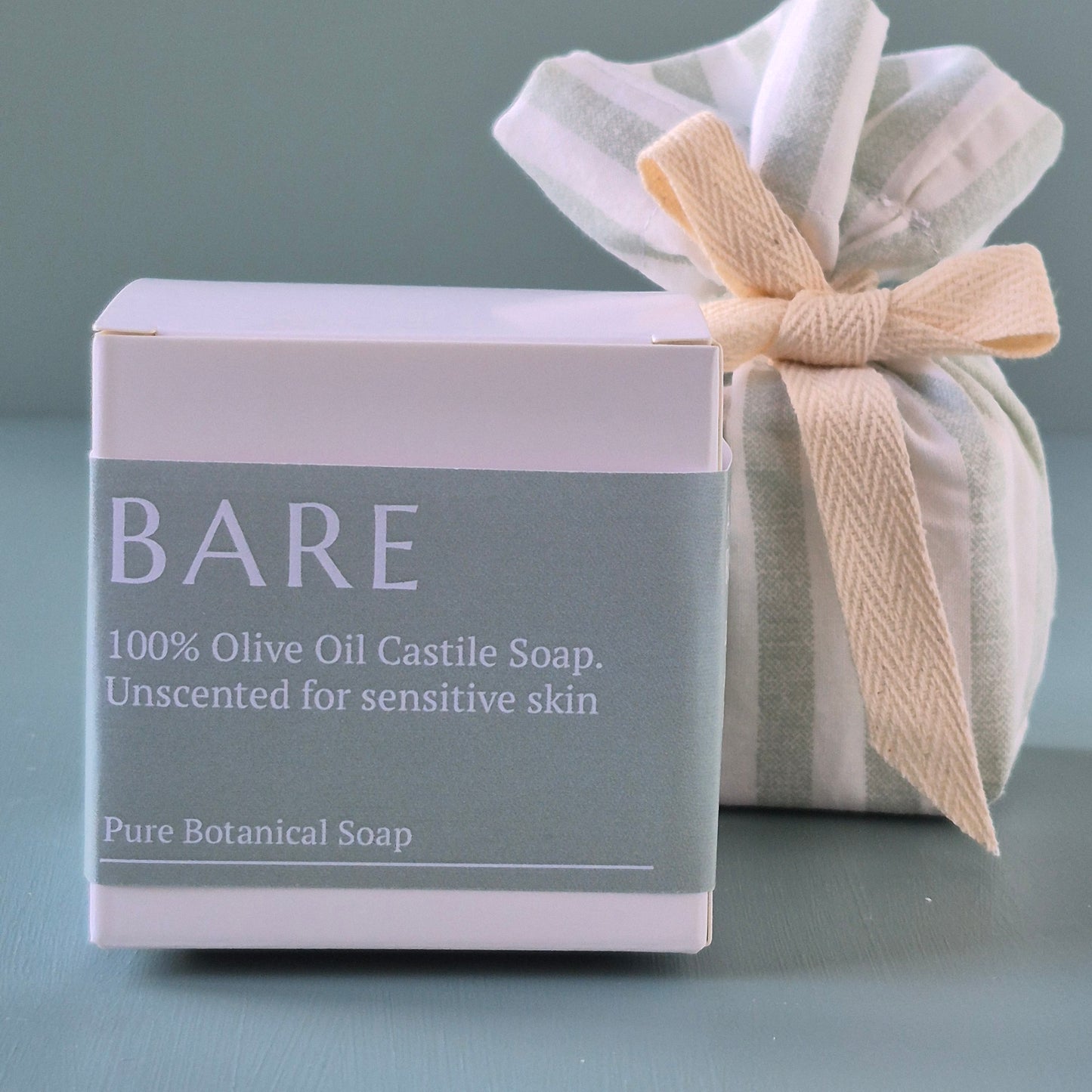 BARE - Unscented 100% Olive Oil Castille Soap for Sensitive Skin